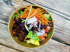 健康营养水果蔬菜沙拉图片